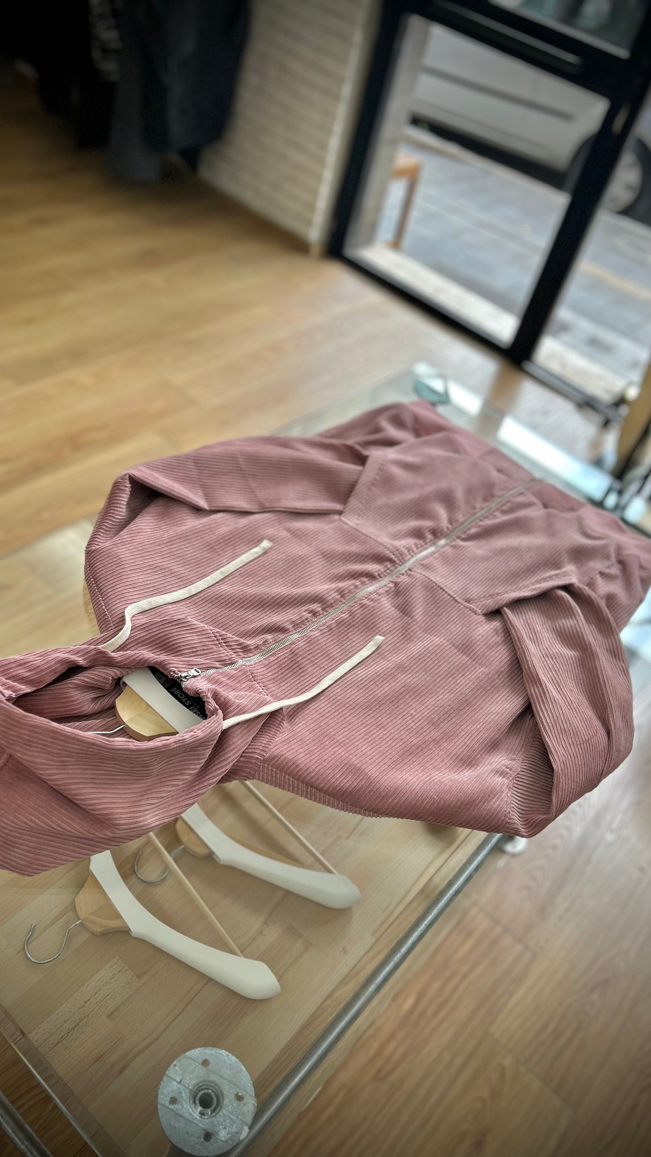 Velluto Zip Hoodie